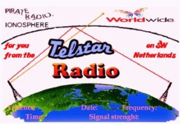 e-QSL Telstar Radio Нидерланды 09 января 2016 года