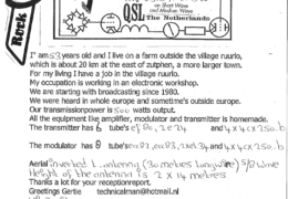 e-QSL Radio Technical Man Апрель 2016 года