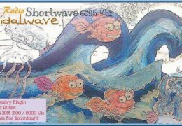 e-QSL Radio Tidalwave Нидерланды Апрель 2016 года