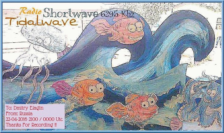 QSL RadioTidalwavedotcom Dmitry Elagin