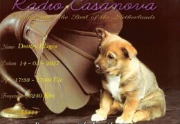 e-QSL Radio Casanova Нидерланды Май 2017 года