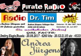 e-QSL Radio Doctor Tim Нидерланды Август 2017 года