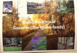 QSL Radio Amathusia Нидерланды Сентябрь 2017 года