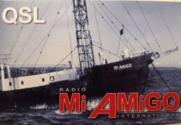 QSL Radio Mi Amigo International Германия Октябрь 2017 года