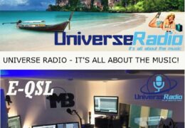 e-QSL Universe Radio Нидерланды Сентябрь 2017 года