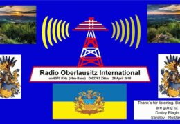 e-QSL Radio Oberlausitz International Германия Апрель 2018 года