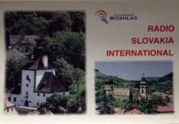 QSL Radio Slovakia International Словакия Май Июнь 2018 года