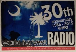 QSL World Harvest Radio T8WH США Палау Июль Август 2018 года