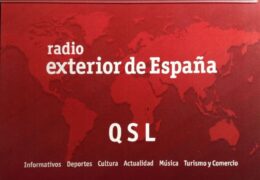 QSL Radio Exterior de Espana Испания Март Апрель 2019 года