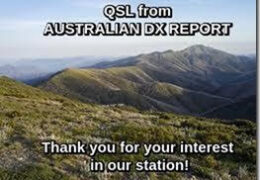 e-QSL Australian DX Report AWR Wavescan Май 2020 — Январь 2021 года