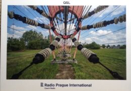 QSL Radio Prague Чехия Ноябрь 2020 года