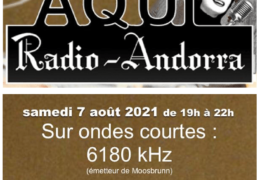 e-QSL Radio Andorra Австрия Август 2021 года