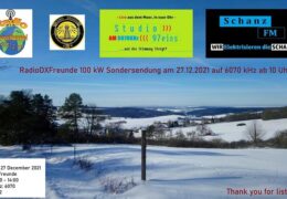 e-QSL Radio DX Freunde Германия Декабрь 2021 года